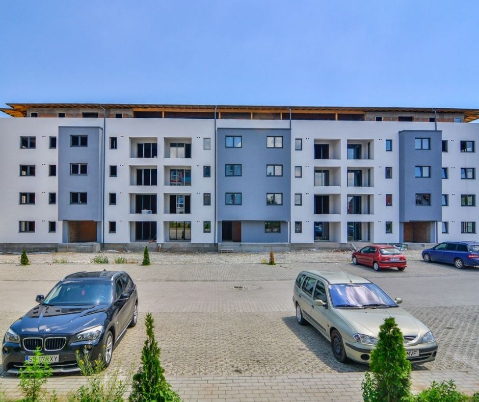 3 different types of 3-room apartments in 3 new residential complexes in Sibiu